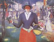 Kasimir Malevich, Flower Girl